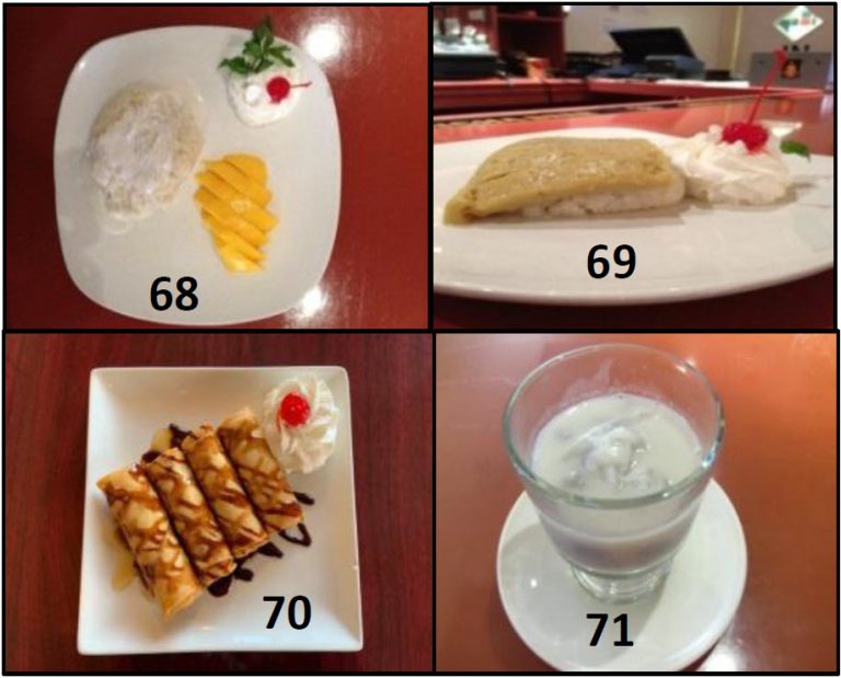 desserts